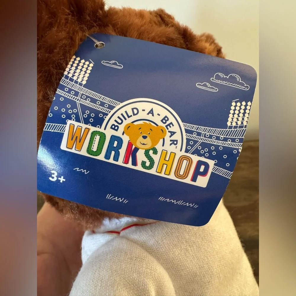 Build-A-Bear Workshop Boston Red Sox Teddy‎ Bear plush toy stuffed animal kids